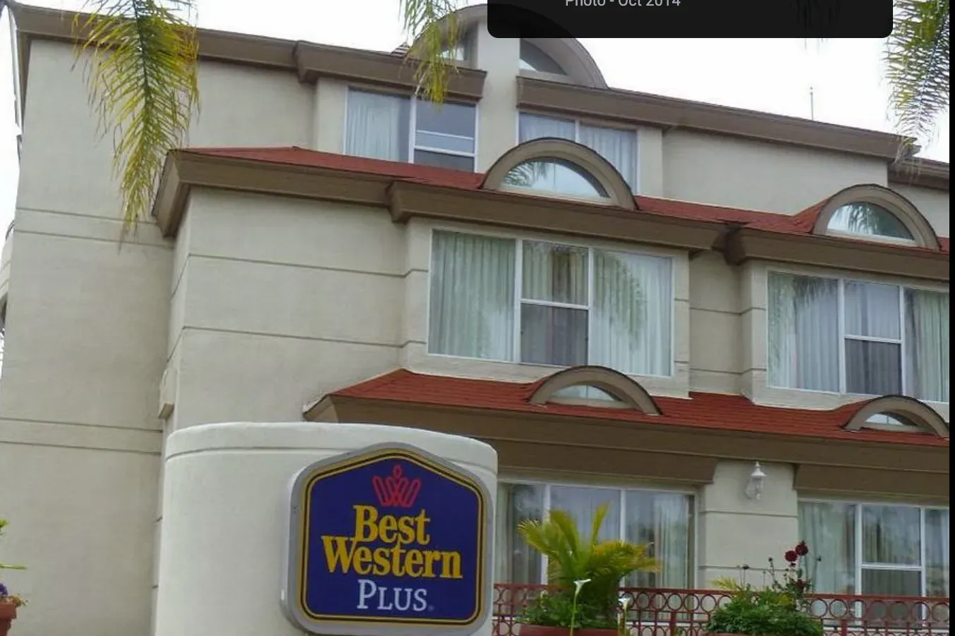Best Western Hotel exterior repaint