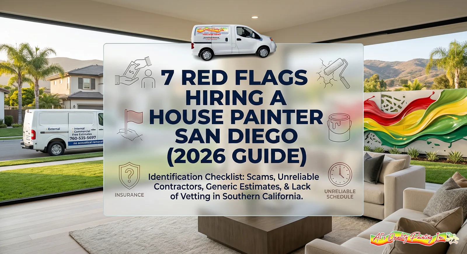 7 Red Flags When Hiring a House Painter in San Diego (And How to Avoid Being Scammed)