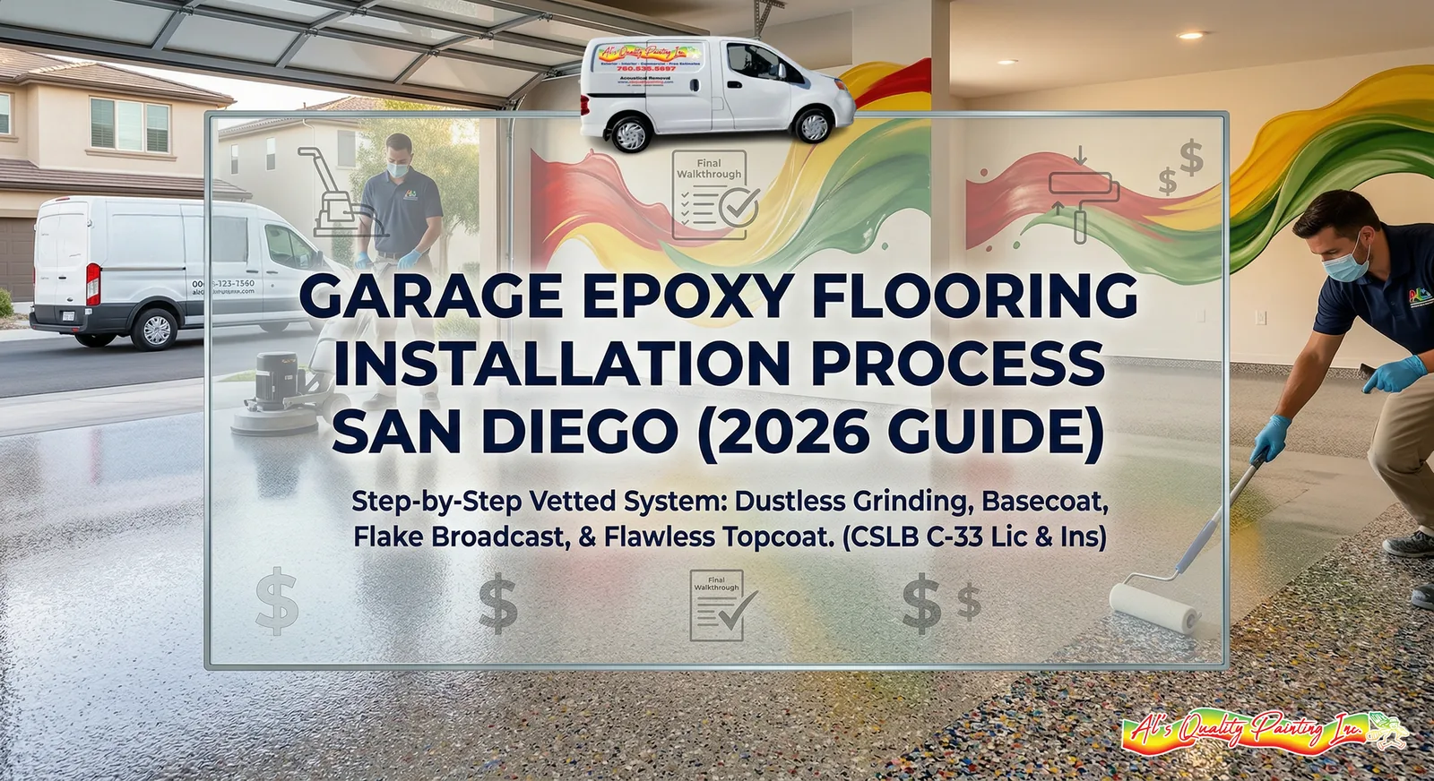 Garage Epoxy Flooring Installation Process: What San Diego Homeowners Need to Know Before Day 1