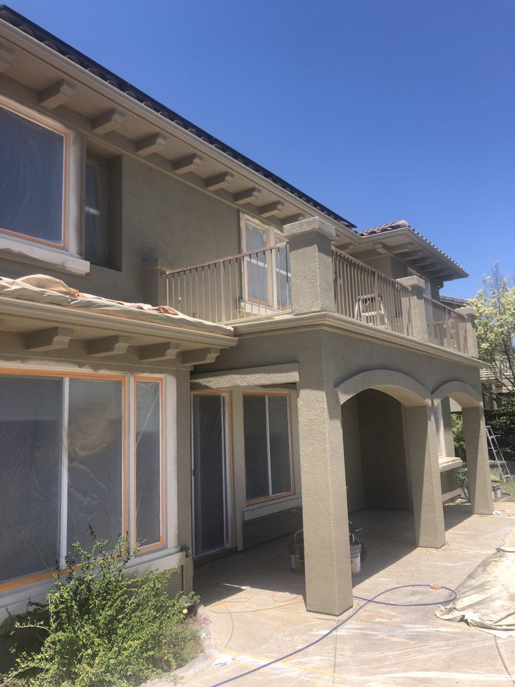Residential home repaint project