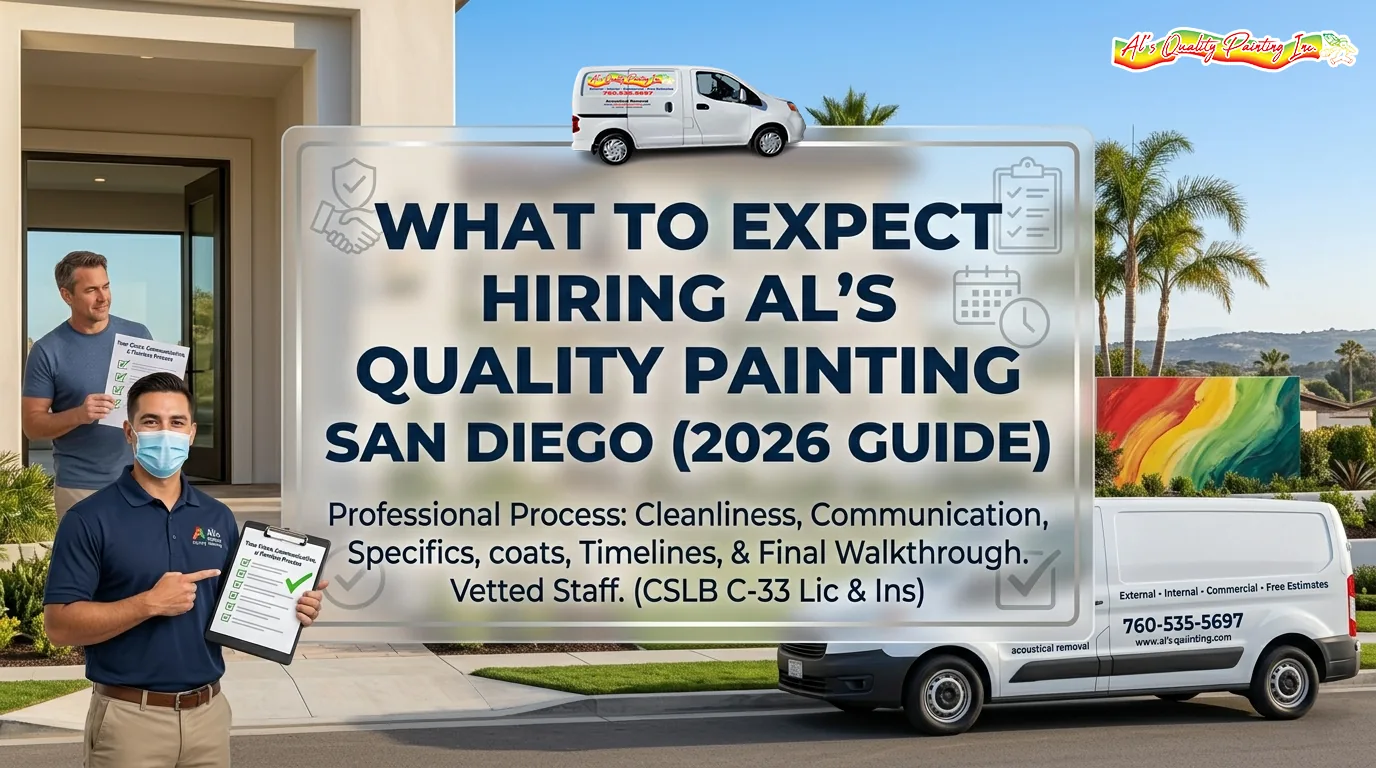 What to Expect When You Hire Al's Quality Painting: Our Step-by-Step Process Explained